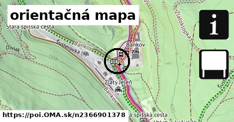 orientačná mapa