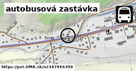 autobusová zastávka