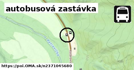 autobusová zastávka