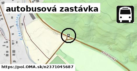 autobusová zastávka