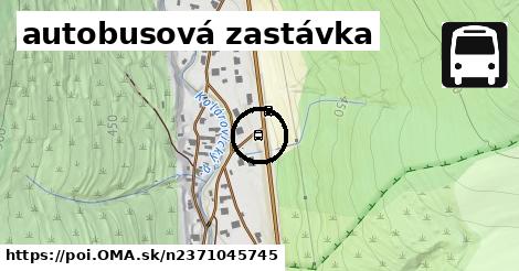 autobusová zastávka