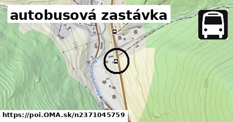 autobusová zastávka