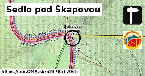 Sedlo pod Škapovou