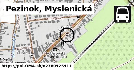 Pezinok, Myslenická