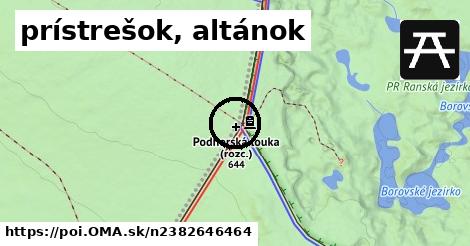 prístrešok, altánok