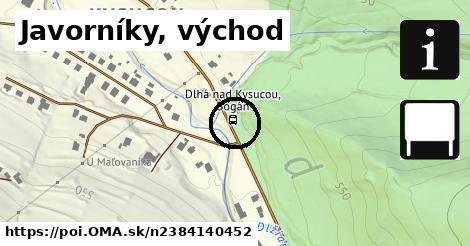 Javorníky, východ