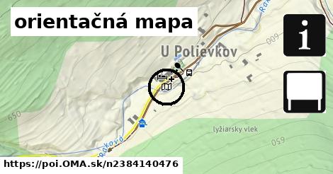 orientačná mapa