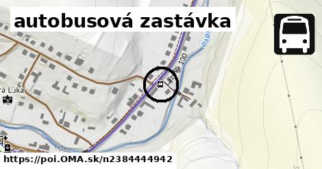 autobusová zastávka