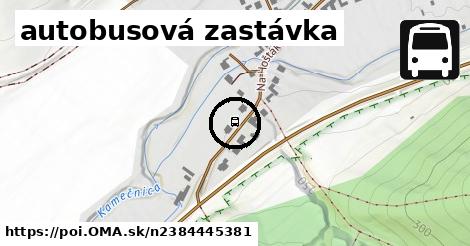 autobusová zastávka