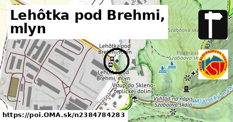 Lehôtka pod Brehmi, mlyn