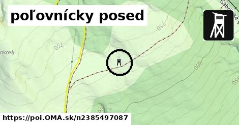 poľovnícky posed