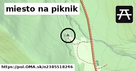 miesto na piknik