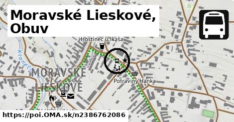 Moravské Lieskové, Obuv