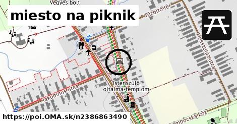 miesto na piknik