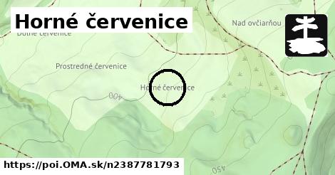 Horné červenice