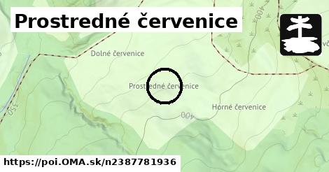 Prostredné červenice