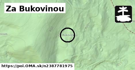 Za Bukovinou
