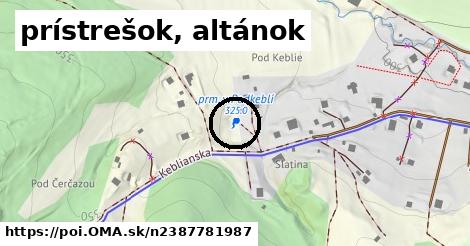 prístrešok, altánok