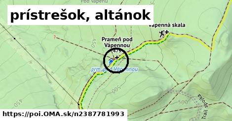 prístrešok, altánok