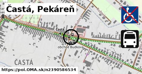 Častá, Pekáreň