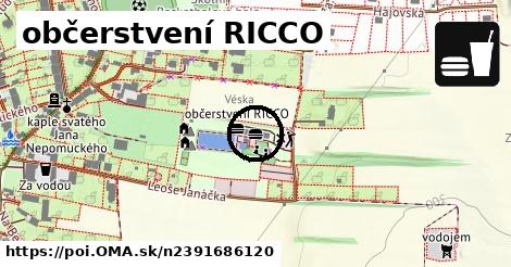 občerstvení RICCO