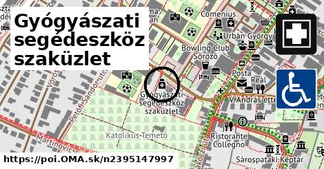 Gyógyászati segédeszköz szaküzlet