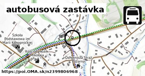 autobusová zastávka