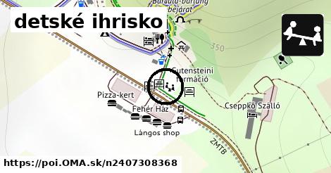 detské ihrisko