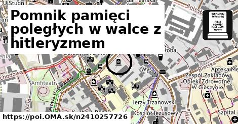 Pomnik pamięci poległych w walce z hitleryzmem