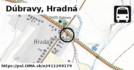 Dúbravy, Hradná