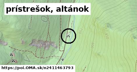 prístrešok, altánok