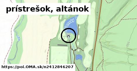 prístrešok, altánok