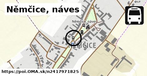 Němčice, náves