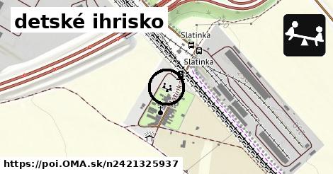 detské ihrisko