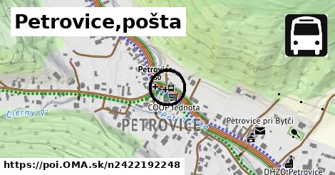 Petrovice,pošta