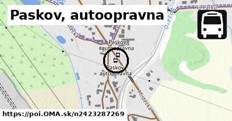 Paskov, autoopravna