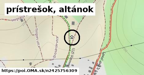 prístrešok, altánok