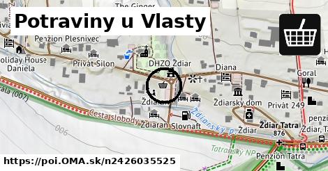 Potraviny u Vlasty