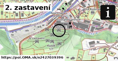 2. zastavení