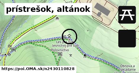 prístrešok, altánok