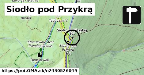 Siodło pod Przykrą