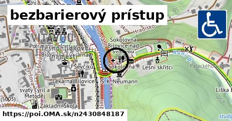 bezbarierový prístup