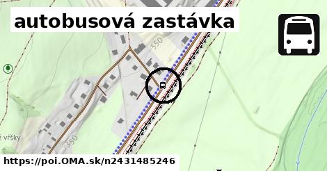 autobusová zastávka