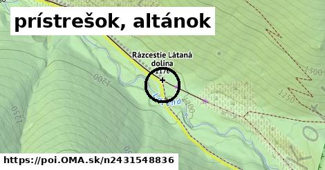 prístrešok, altánok