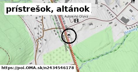 prístrešok, altánok