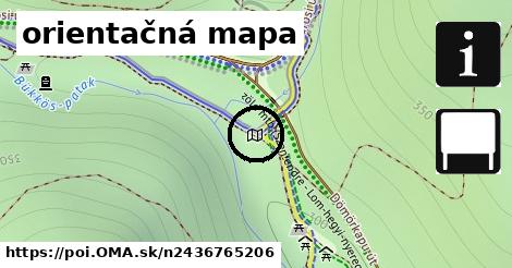 orientačná mapa