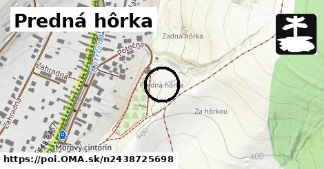 Predná hôrka