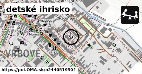 detské ihrisko