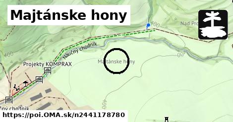 Majtánske hony