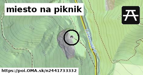 miesto na piknik